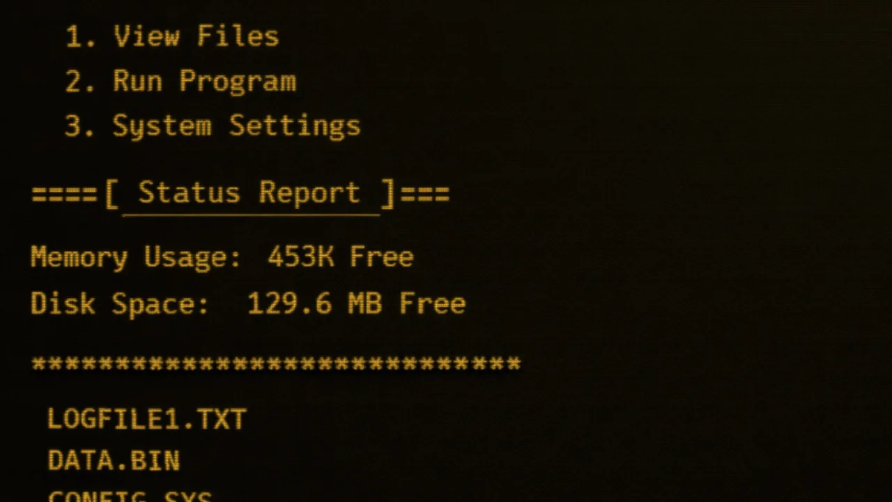 A scene through the Amber Terminal look