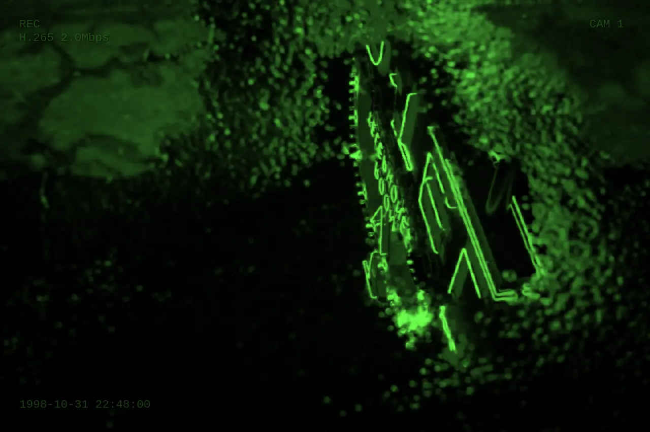 Night Vision look — real output from the engine — Night Vision